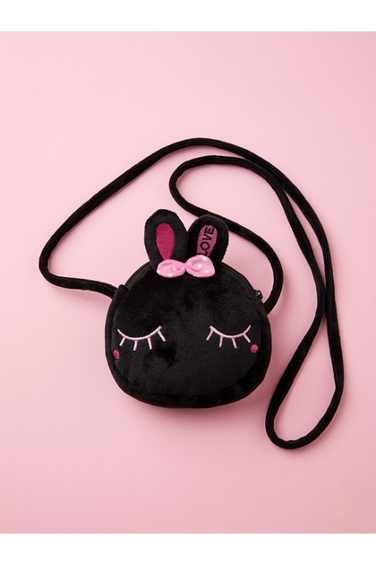 Girl Child Plush Tavşan Bag – Strap Mini Crossbody Bag – Cute Daily Child Bag Sizi