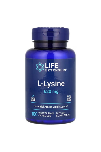 Life Extension L-Lysine Lysine 620 Mg 100 Vegetarian Capsules- Trendyol