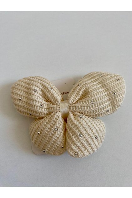 Kelebek Tri̇ko Stone Decorated Single Buckle