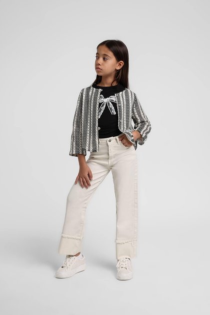 Girl's Suit 36227 Cream