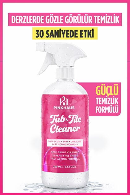 Derz ve Küvet Temizleyici Spray, Banyo Mutfak Fayans Arası Derz & Küvet Temizleyici