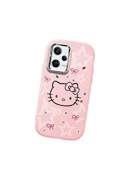 Redmi 5G Hello Kitty ステッカー付き Hontinga Redmi Note 12 Pro 5G Uyumlu Hello Kitty Desenli Kamera