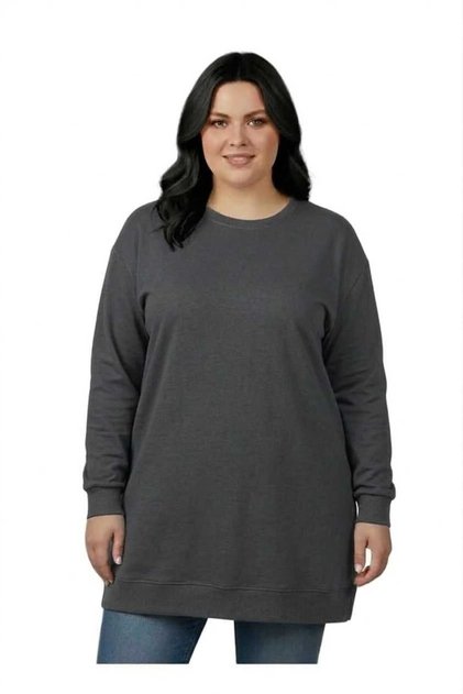 Women's Hijab Oversized Plus Size Tunic Sweatshirt