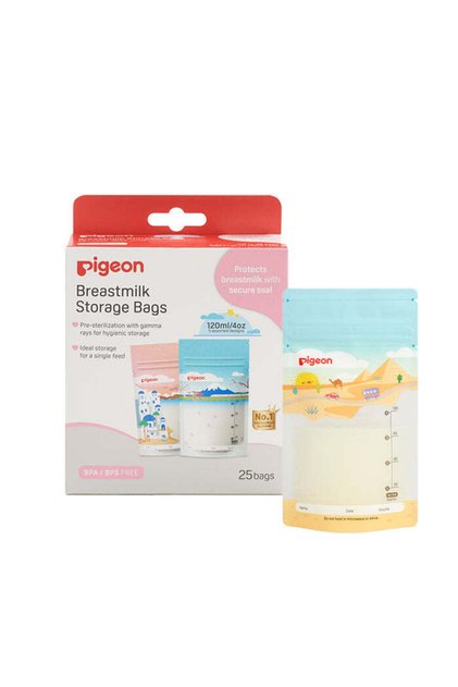 BREASTMILK STORAGE BAGS 120ML/4OZ 25S