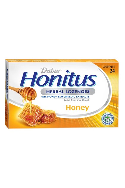 Honitus Herbal Lozenges Sore Throat Relief Honey Value (2x12s)