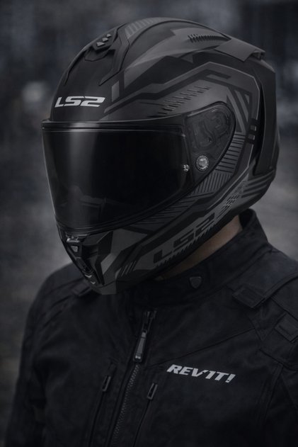 LS2 CHALLENGER 2 DRAVIX MAT GRİ KASK (SİYAH VİZÖR) - Fiyatı, Yorumları