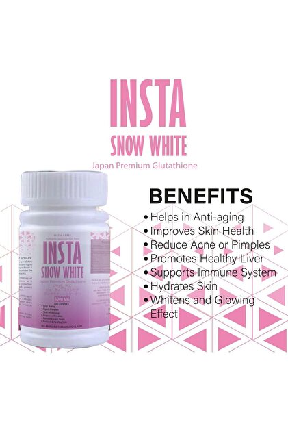 Lovisah Japan Insta Snow White - Skin Whitening & Collagen - 20x faster  Results Instantly- Trendyol
