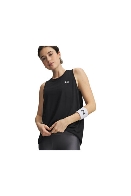 Tech Tank Solid Kadın Antrenman Atleti 1383655-001 Siyah