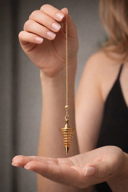 Steel Spiral Cone Pandul Pendulum