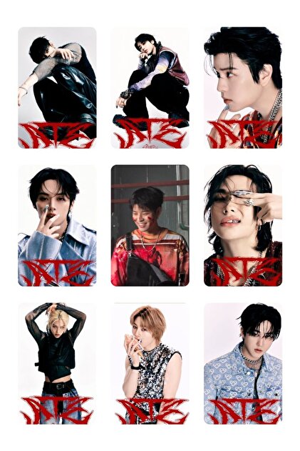 sevimliflower HAN JİSUNG STRAY KİDS 1 ADET FOTOKART PVC KAPLI 9*6
