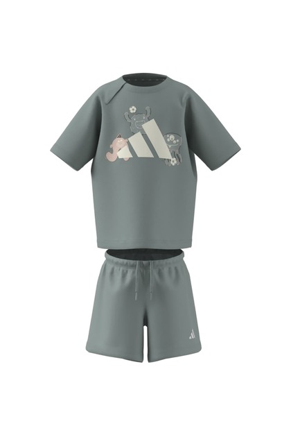 adidas i Trnstr T Set Unisex Bebek Spor Alt - Üst Takım KC4614