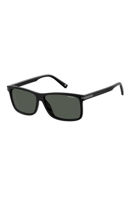 Ochelari de soare Polaroid pentru bărbați PLD 2075/S/X 807/M9, Negri, Dreptunghiulari, 59 mm