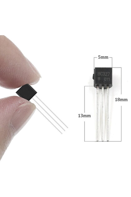 200 Stück Transistor-Set – 10 Werte Silizium-Leistungstransistoren (BC327, BC337, BC517, BC547–558) Für DIY & Reparatur