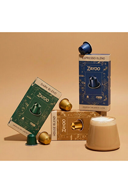 Zayoo Nespresso Original Uyumlu Alüminyum Kapsül - 3 Adet Deneme