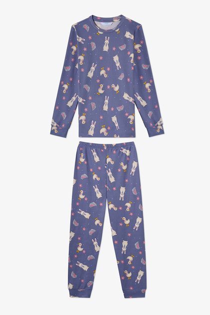 Kız Çocuk Rabbit Pijama Takımı