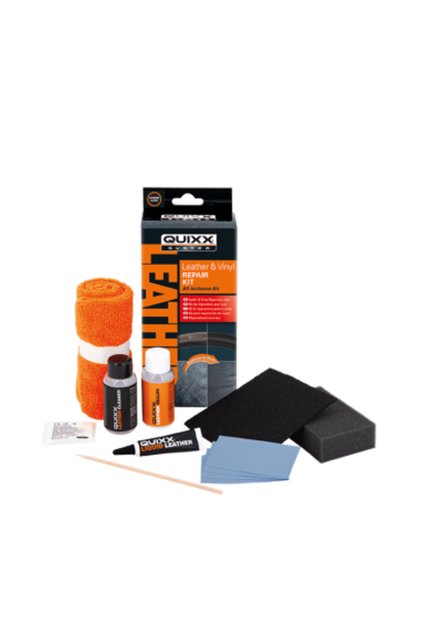 Kit de reparații pentru piele și vinil QUIXX Kit de reparații pentru piele