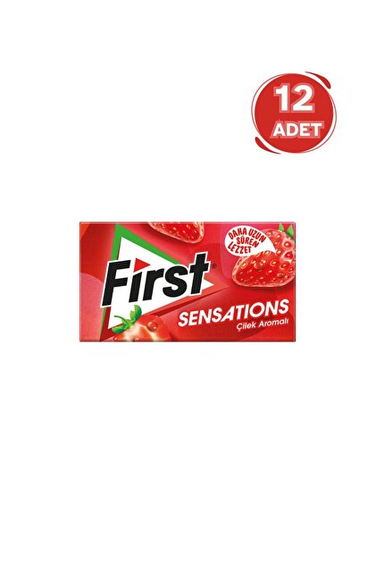 First Sensations Çilek 27gr - 12 Adet - Fiyatı, Yorumları