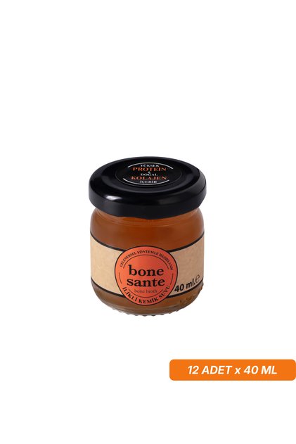 Ilikli Kemik Suyu (40ML X 12 ADET) 1 Set Bone Drops