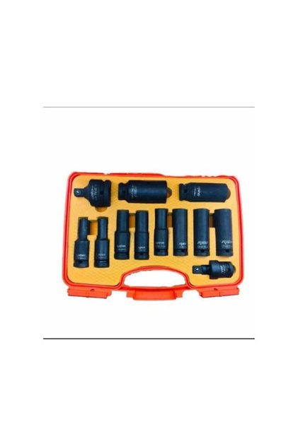 1/2 Professional 12 Piece Air Deep Socket Set 022-rc2333