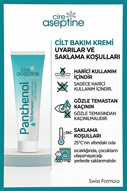 Cire Aseptine Panthenol Cilt Bakım Kremi 100 ml - Fiyatı, Yorumları
