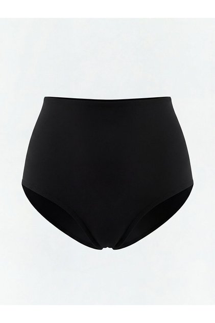 Black High Waist Classic Panties (S6)