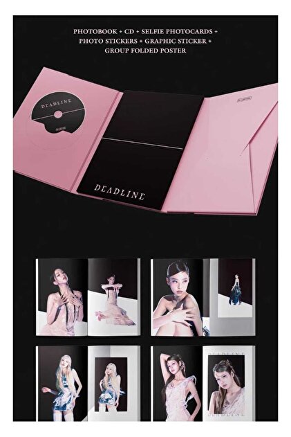 tays store BLACKPINK - 3rd Album [DEADLINE] Pink Ver. - Fiyatı