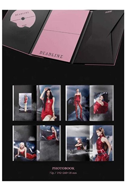tays store BLACKPINK - 3rd Album [DEADLINE] BLACK Ver. - Fiyatı