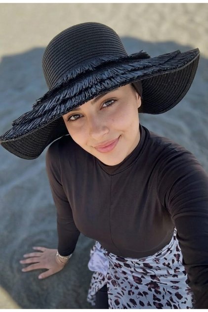 Aveline Fringe – Wide Brimmed Straw Women's Hat