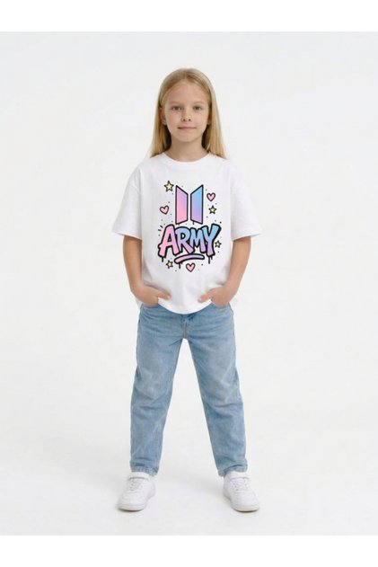 Bts Army Printed T-Shirt - with Supriz Gift | Premium Quality