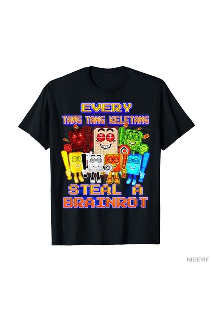 Her Tang Tang Keletang Comic Brainrot Boys Kids Youth T-Shirt Men Women 100% Cotton Lu T-Shirt
