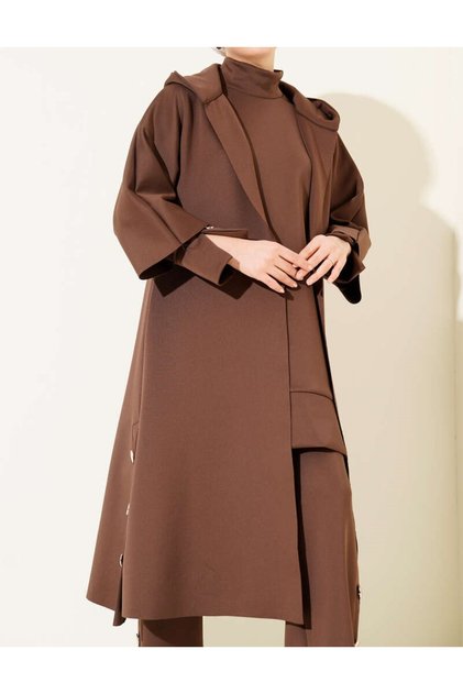 Scuba Long Cardigan Triple Set