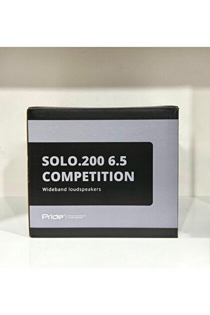 PRIDE SOLO 200 6.5 COMPETİTİON 16 CM 400W 200RMS YARIŞMA SERİSİ
