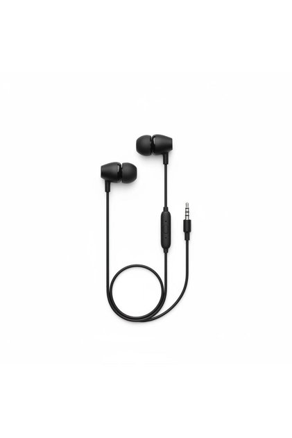 Mikrofonlu Kablolu Kulak İçi Kulaklık 3.5mm Jack Girişli Stereo Ses Telefon Tablet Uyumlu