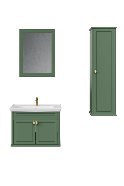 VitrA Metropole Pure 67212 Lavabo Dolabı, 2 Çekmeceli, Mat Açık