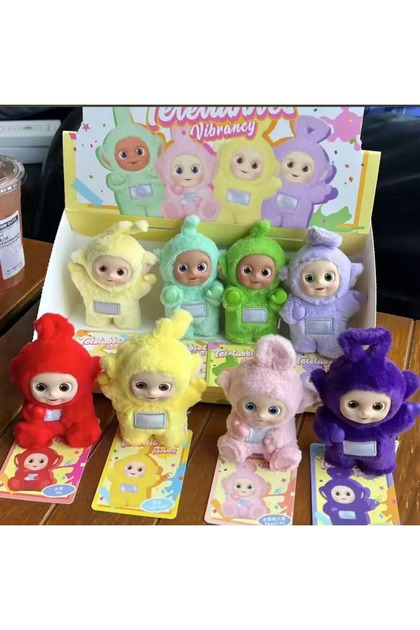 Teletubbies ぬいぐるみ 8デザイン happystoretr Teletubbies Vibrancy Serisi Kör Kutu Bebek Sevimli