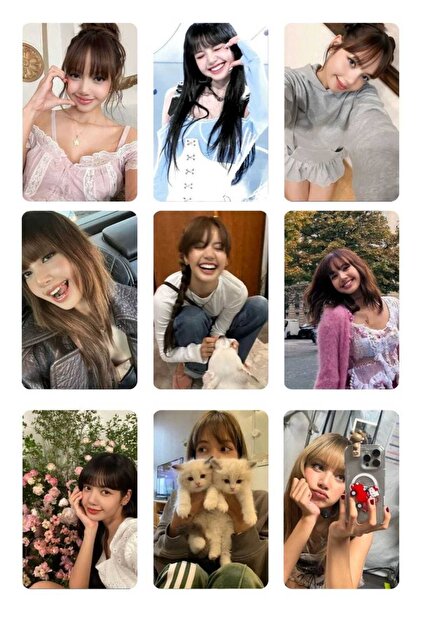 Kpop Dünyasi LE SSERAFIM '' Easy '' Sheer Myrrh ver. PC Set
