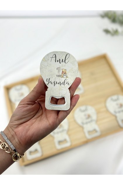Winnie The Pooh Temalı Balon Açacak Magnet 10 Adet