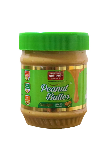 PEANUT BUTTER CRUNCHY 340GM