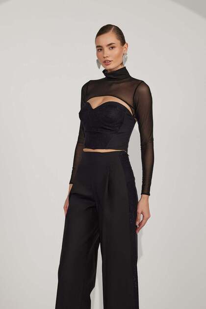 Carrie Bustier Black
