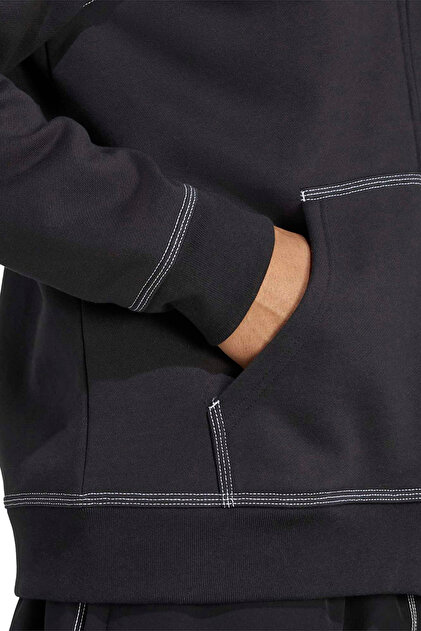 adidas Erkek Günlük Kapşonlu Sweatshirt Essentials Fzhd Jw0969