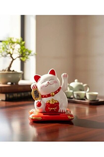 vuhhuu Japon Kültürü Maneki Neko Bereket ve El Sallayan Şans