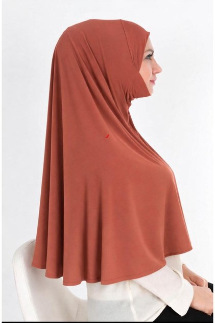 Çi̇ğdem Aydintek Piece Practical Scarf XL (Sandy)- Hijab-Prayer Cover