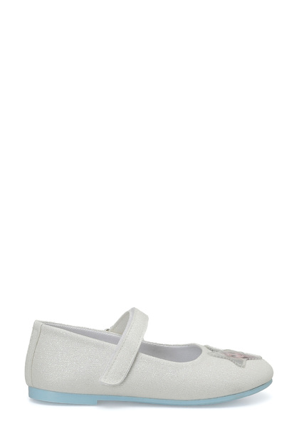 Asolla.P6Fx White Girl Child Ballet Flats