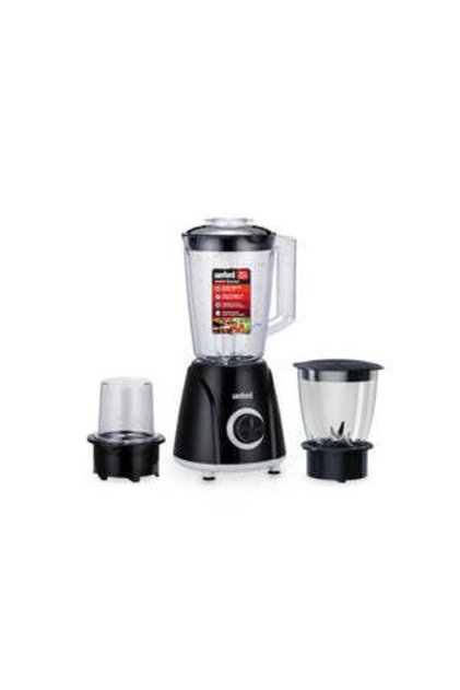 3-in-1 Blender, Miller and Chopper with 1600 ml Jar & Stainless Steel Blades