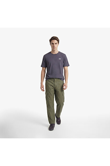 Erkek Haki Cargo Pantolon