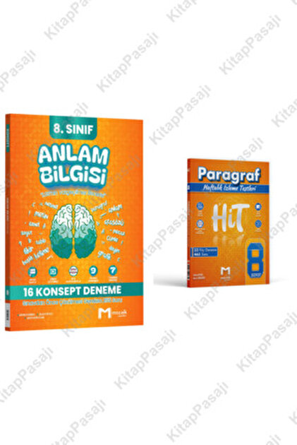 Mozaik Yayınları 8. Sınıf LGS Türkçe Klon ve Anlam Bilgisi Konsept
