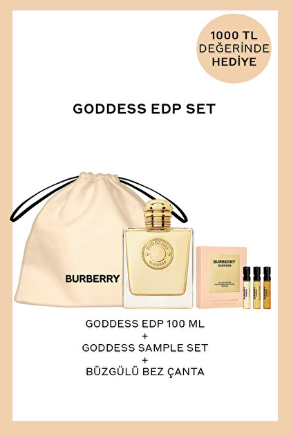 Burberry Goddess EDP Kadın Parfüm + Goddess Kadın Sample Set +