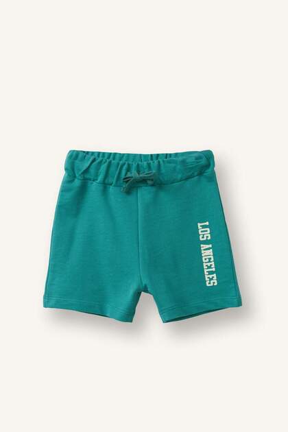 100% Cotton Printed Shorts for Baby Boy G8420A526Sm