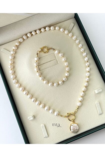 eyla collection Gemici Düğümü Kilitli Çeyrek Altın Takılabilir