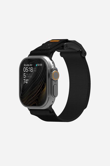 Watch Ultra 1-2 ve Series 10/9/8/7/6 Uyumlu Mag Buckle Mıknatıslı Slim Kordon (A11)